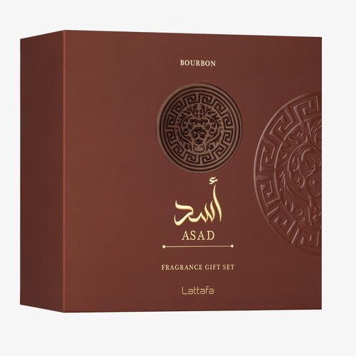 Asad Bourbon Fragrance Gift Set 3-Piece