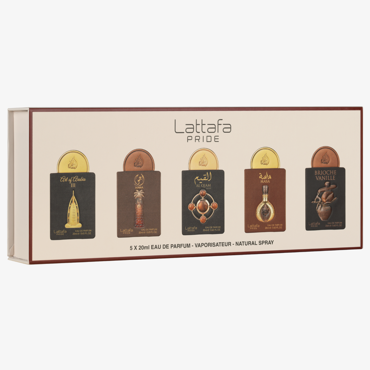 Lattafa Pride Discovery Fragrance Gift Set 5x20ml