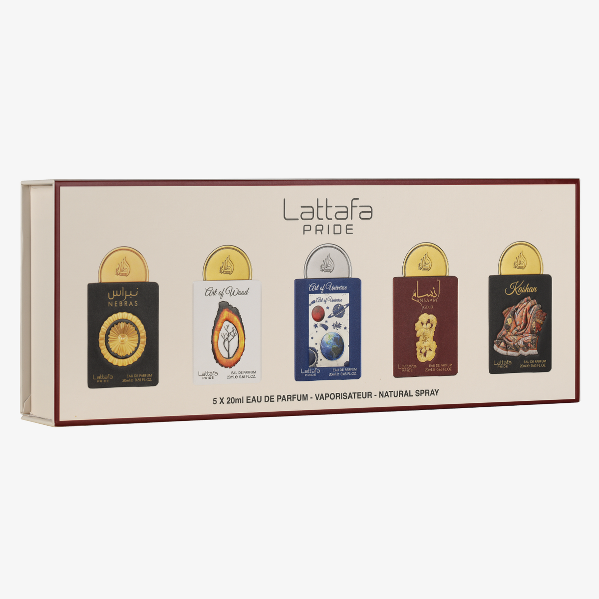 Lattafa Pride Discovery Fragrance Gift Set 5x20ml