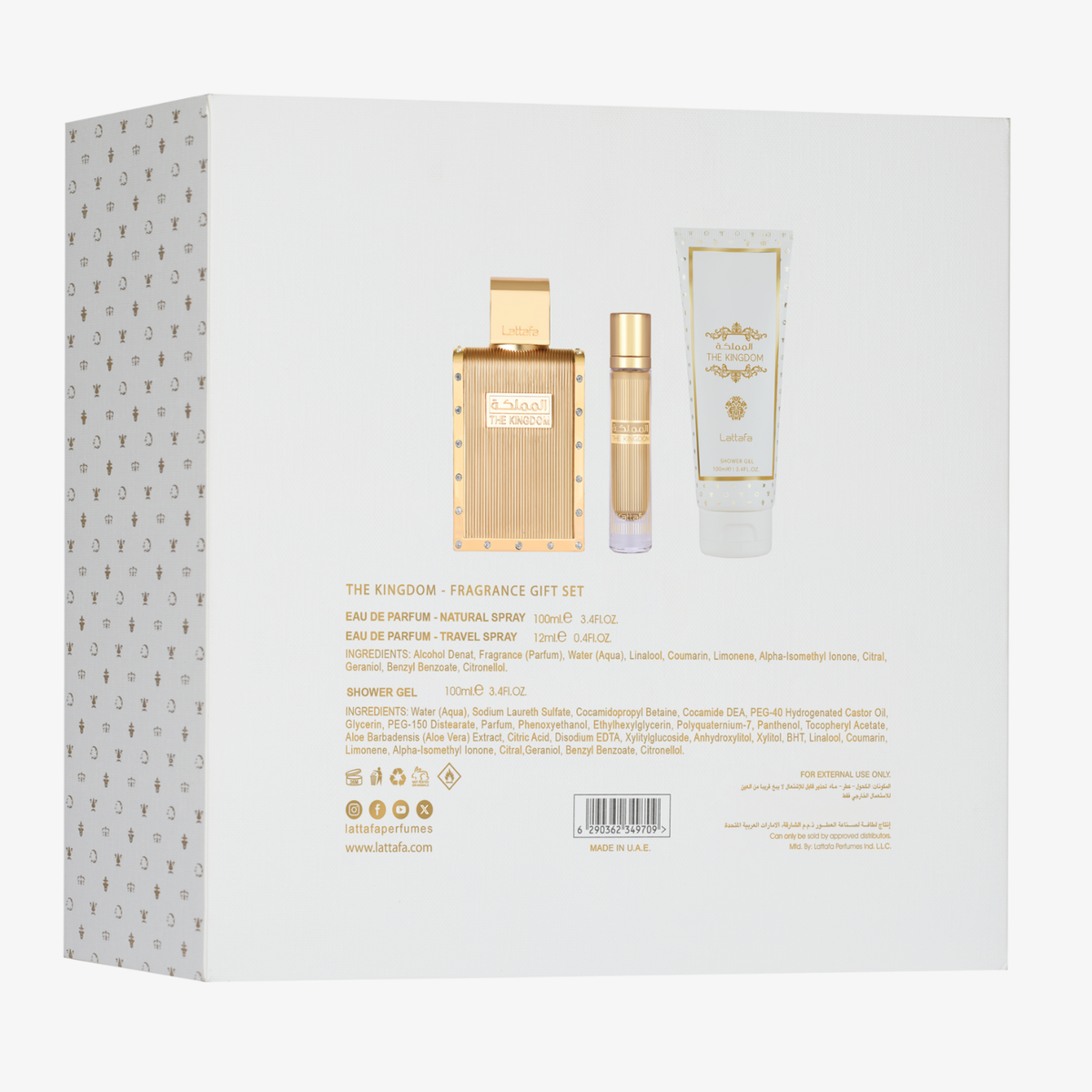 The Kingdom Fragrance Gift Set 3-Piece